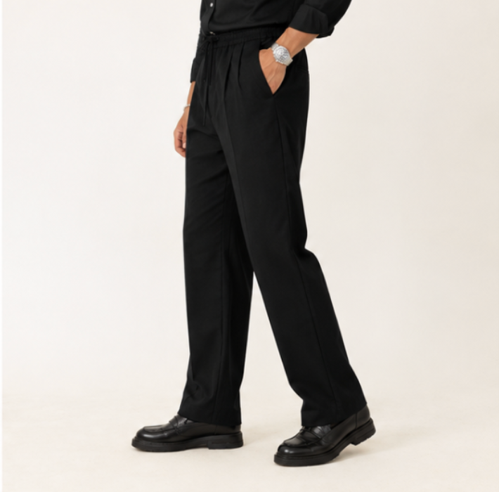 Onyx Linen Pants