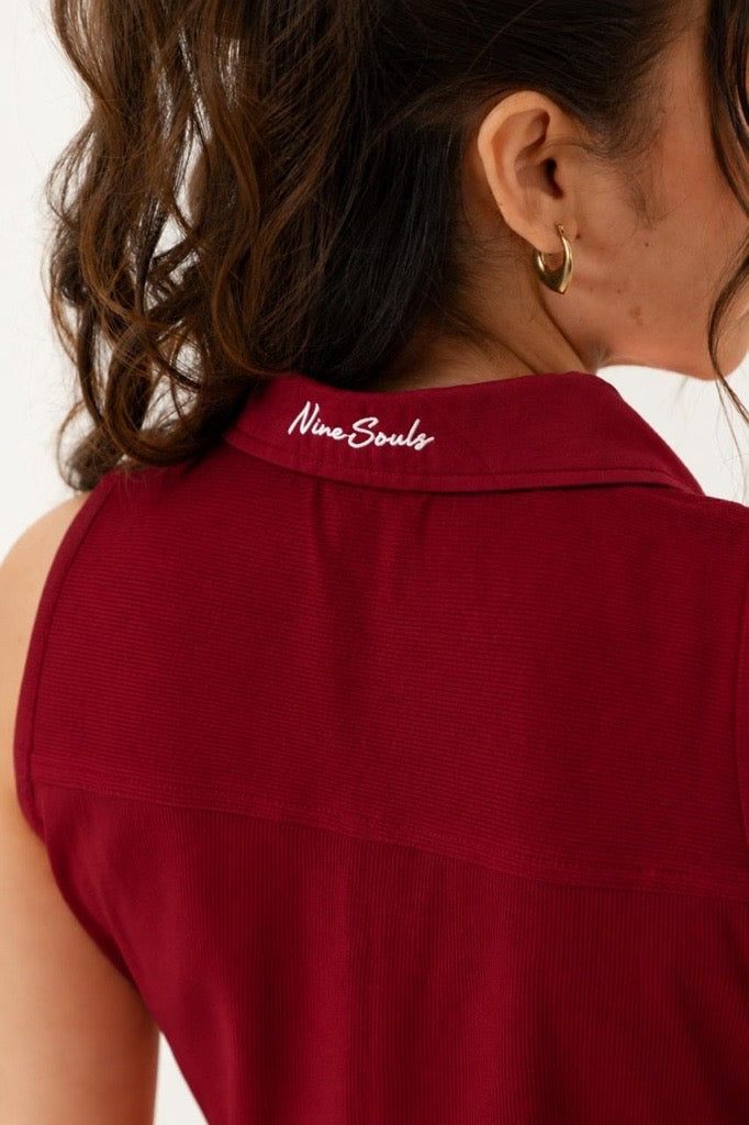 Merlot Polo Tank