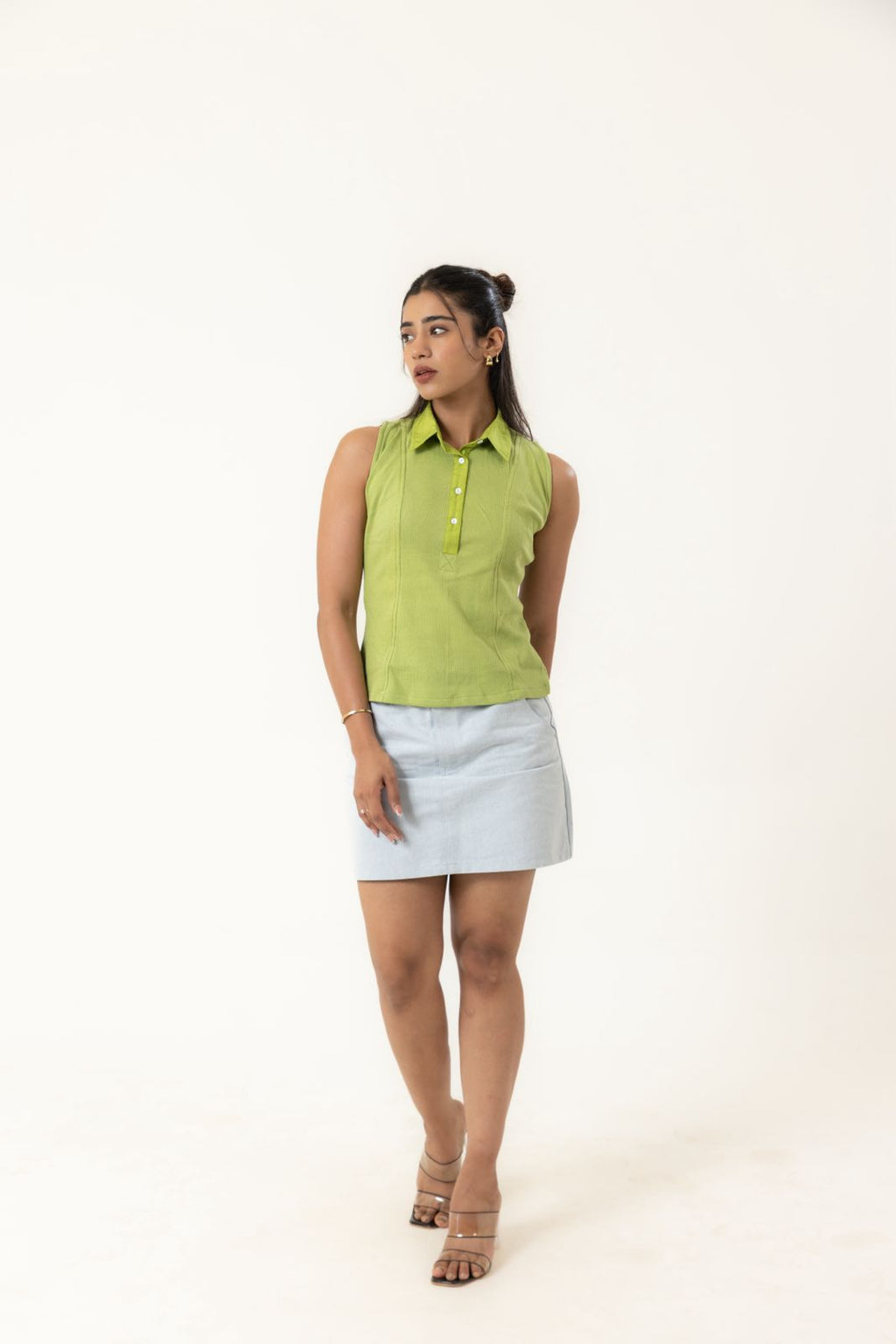 Matcha Polo Tank