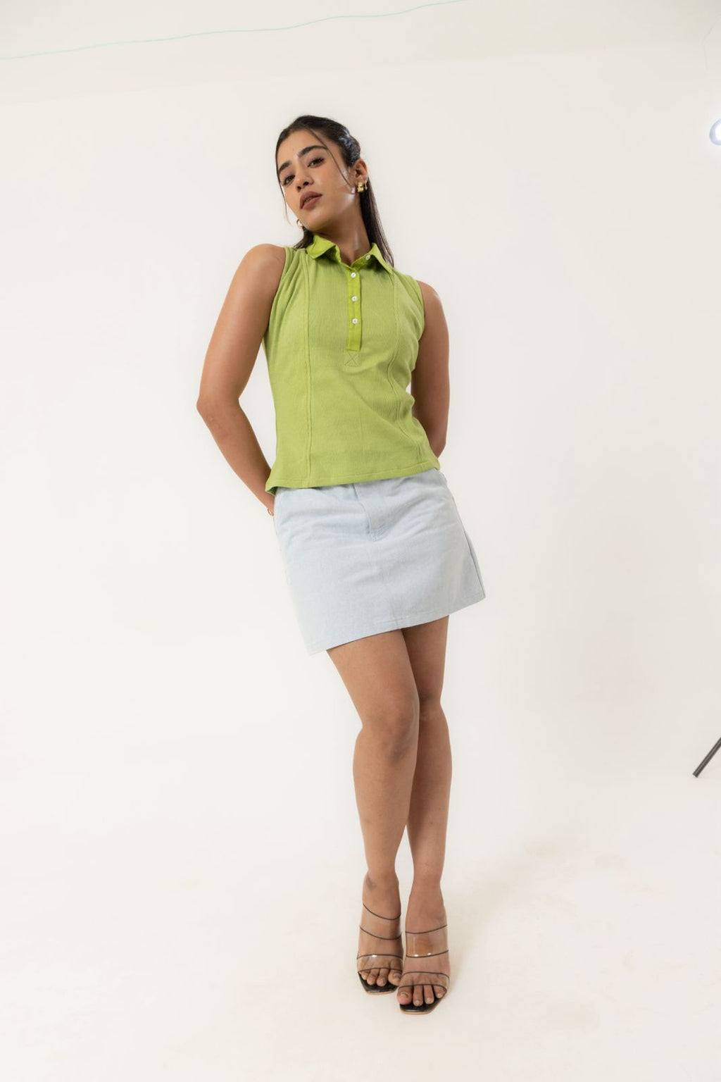 Matcha Polo Tank