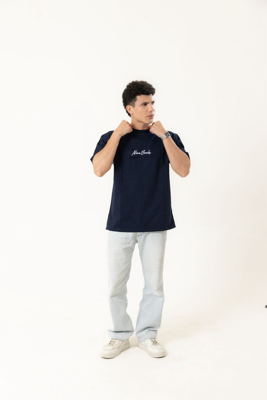 Lunar Navy Tee