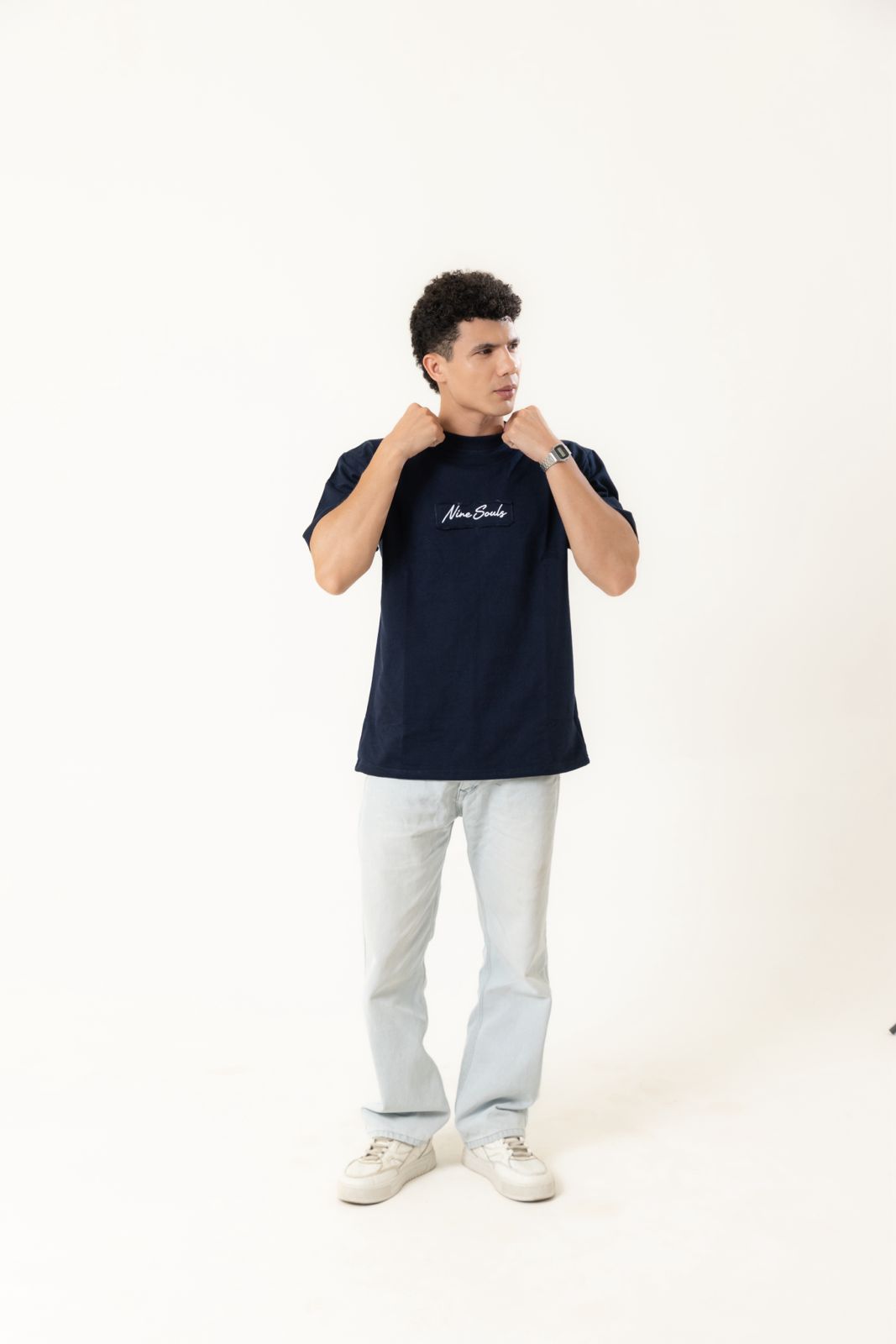 Lunar Navy Tee