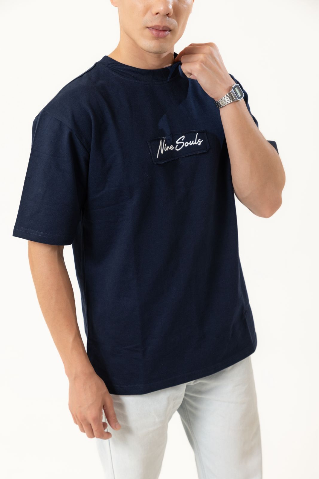 Lunar Navy Tee