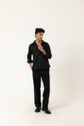 Midnight Black Linen Shirt