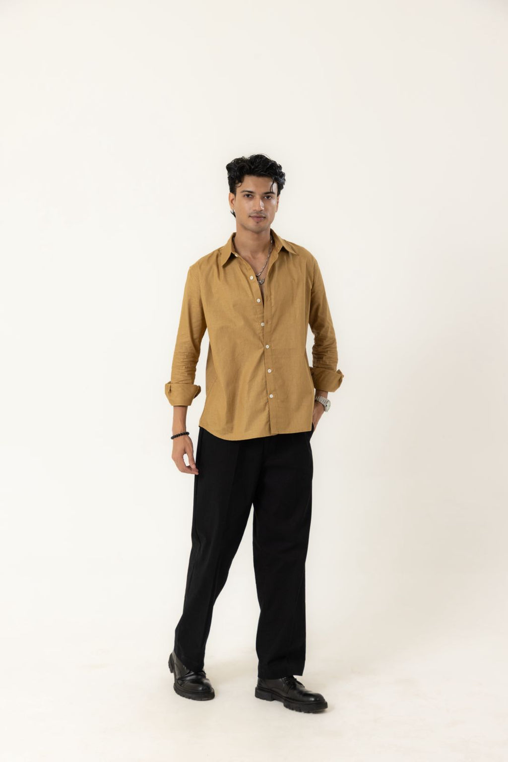Onyx Linen Pants