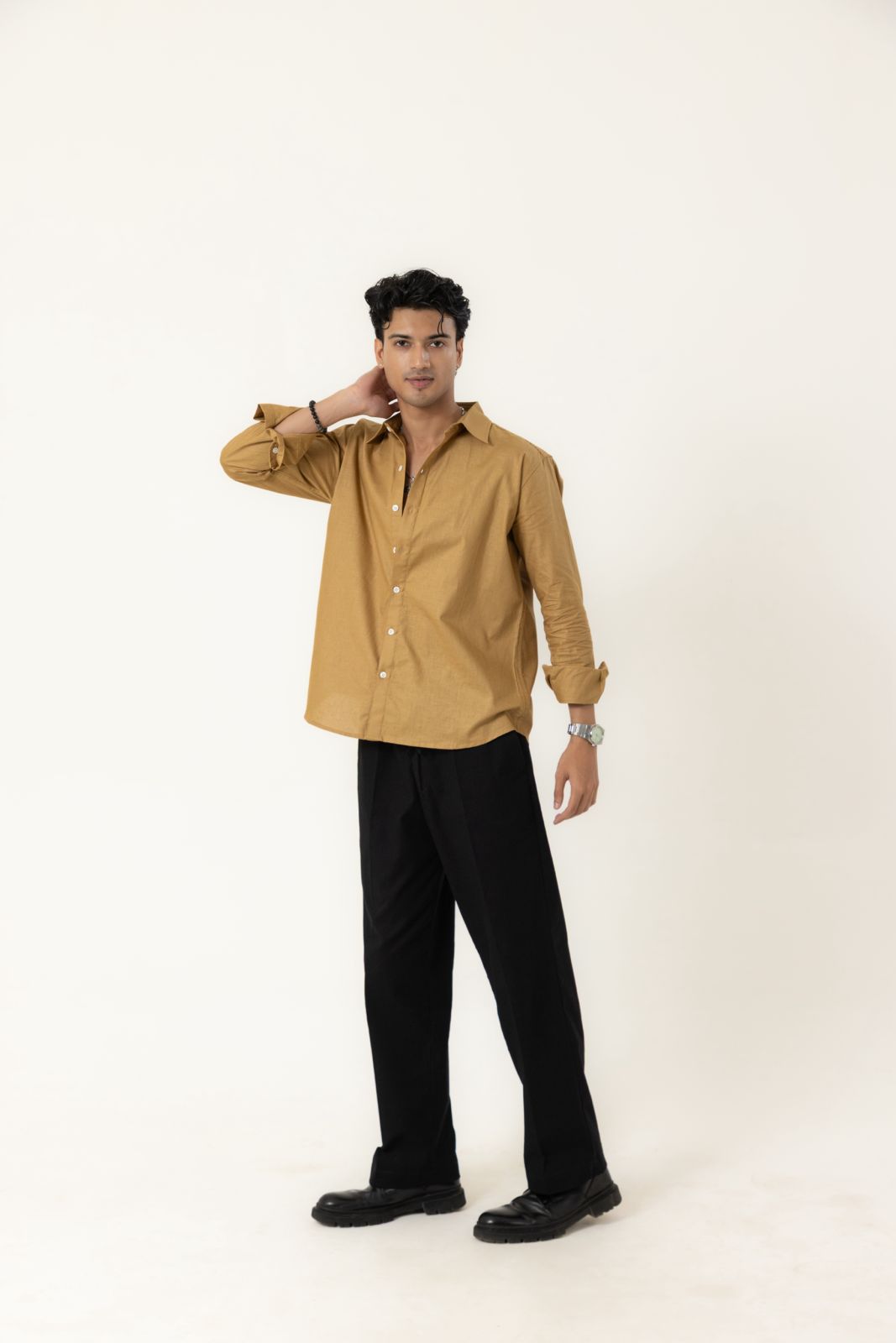 Sandstone Linen Shirt