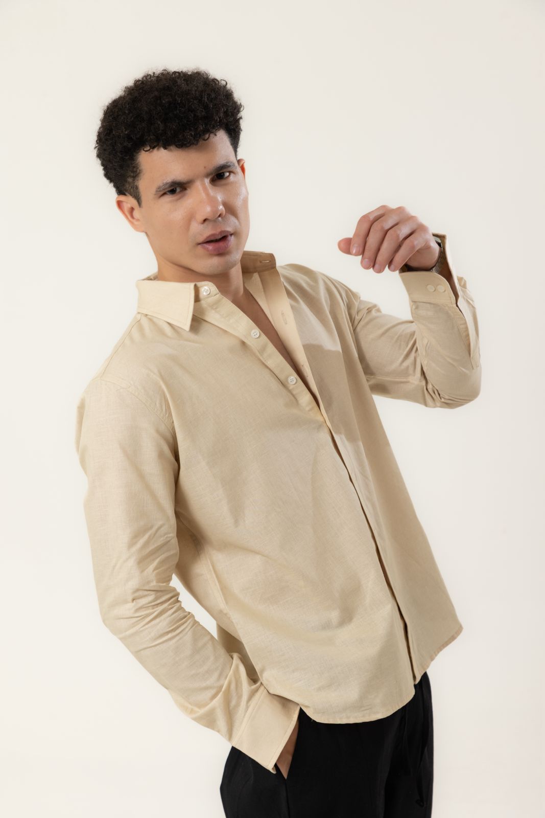 Desert Dune Linen Shirt