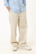Ivory Linen Pants
